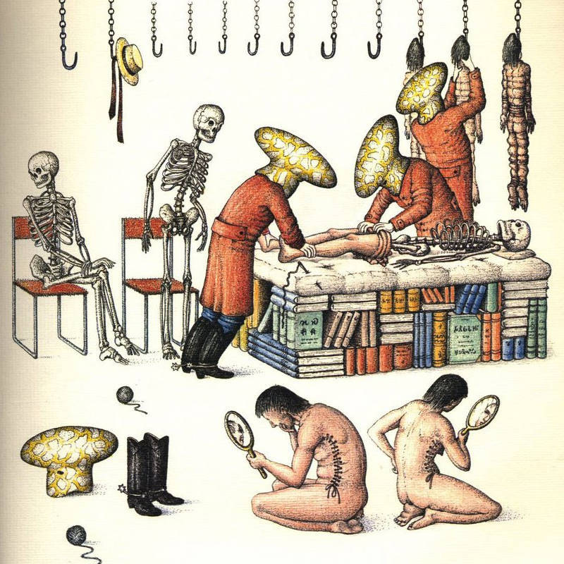 O Codex Seraphinianus e os juros nacionais.